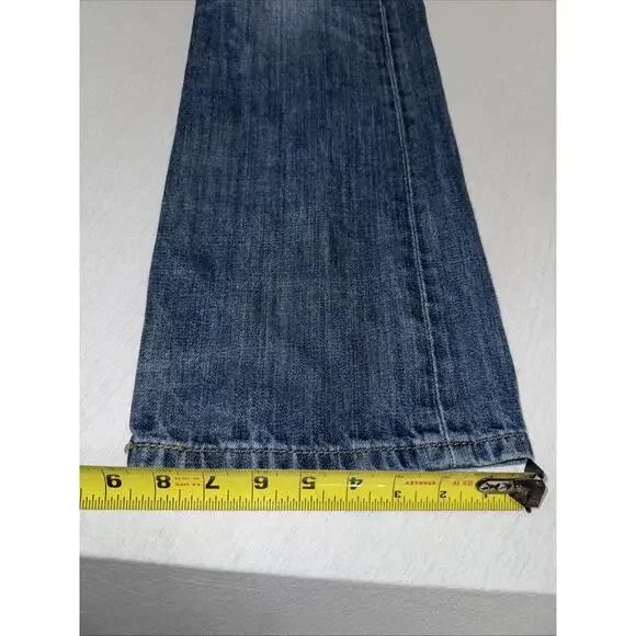 Levis 527 Low Boot Cut Jeans Mens 32x32 BlueDenim Pants Excellent Condition - Picture 8 of 11